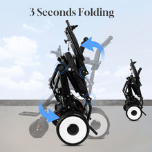 Load image into Gallery viewer, Vibeat EWC02 12Ah Lightweight 40Lb Foldable Electric Wheelchair