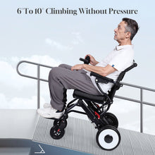 Load image into Gallery viewer, Vibeat EWC02 12Ah Lightweight 40Lb Foldable Electric Wheelchair