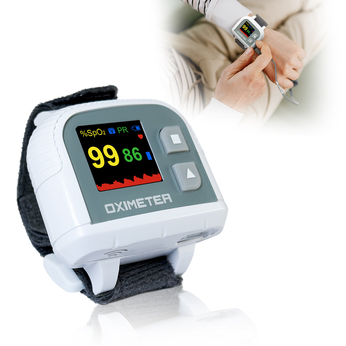 Wrist Best Watch With Oximeter Wrist Simple Heart Rate Monitor