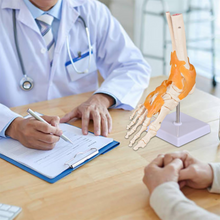 Load image into Gallery viewer, Vibeat Life Size Human Foot Joint Model with Ligaments, Anatomical Foot Skeleton Model with Stand &amp; Study Card, PVC Anatomy Teaching Model for Medical Students, Classroom Education

