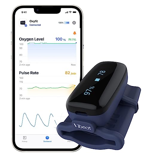 Drive Finger O2 Sensor Oxygen Concentrator Machine Vibeat Fingertip , Blood Oxygen Saturation ...
