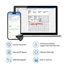 Load image into Gallery viewer, Vibeat O2Ring Oximeter - Walmart
