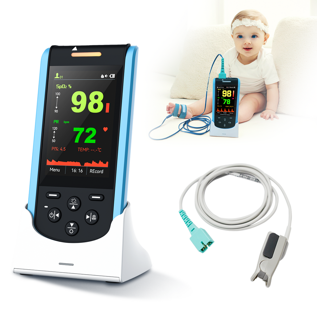 Vibeat OxyU Wrist O2 Monitor for Continuous Tracking